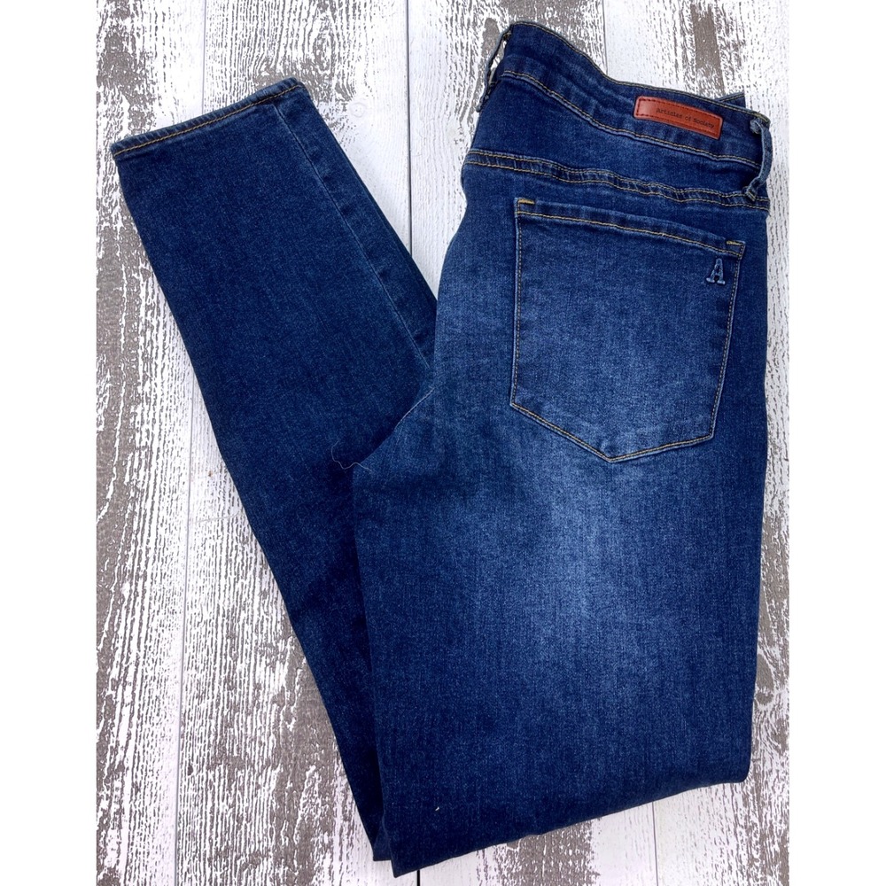 Articles of Society Womens 15/16 Juniors Dark Wash‎ Denim Jeans
